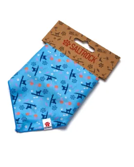 Paw Print - Pet Bandana - Blue