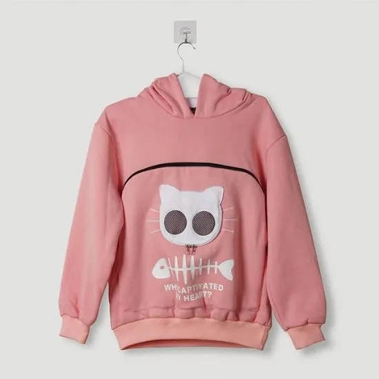 Pawsome Cat Pocket Hoodie