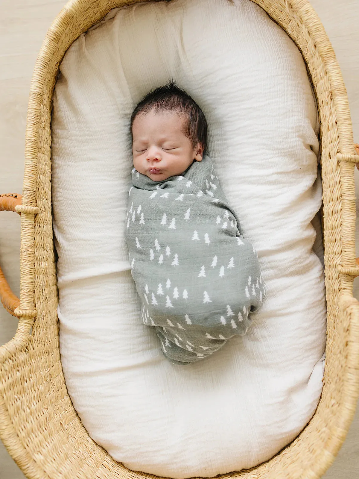 Pines Muslin Swaddle Blanket