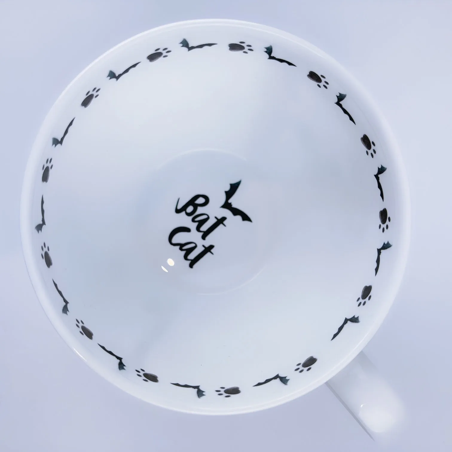 Portobello By Design 'Bat Cat' Black Cat 2 Bone China XL Coffee Mug Tea Cup 20 oz