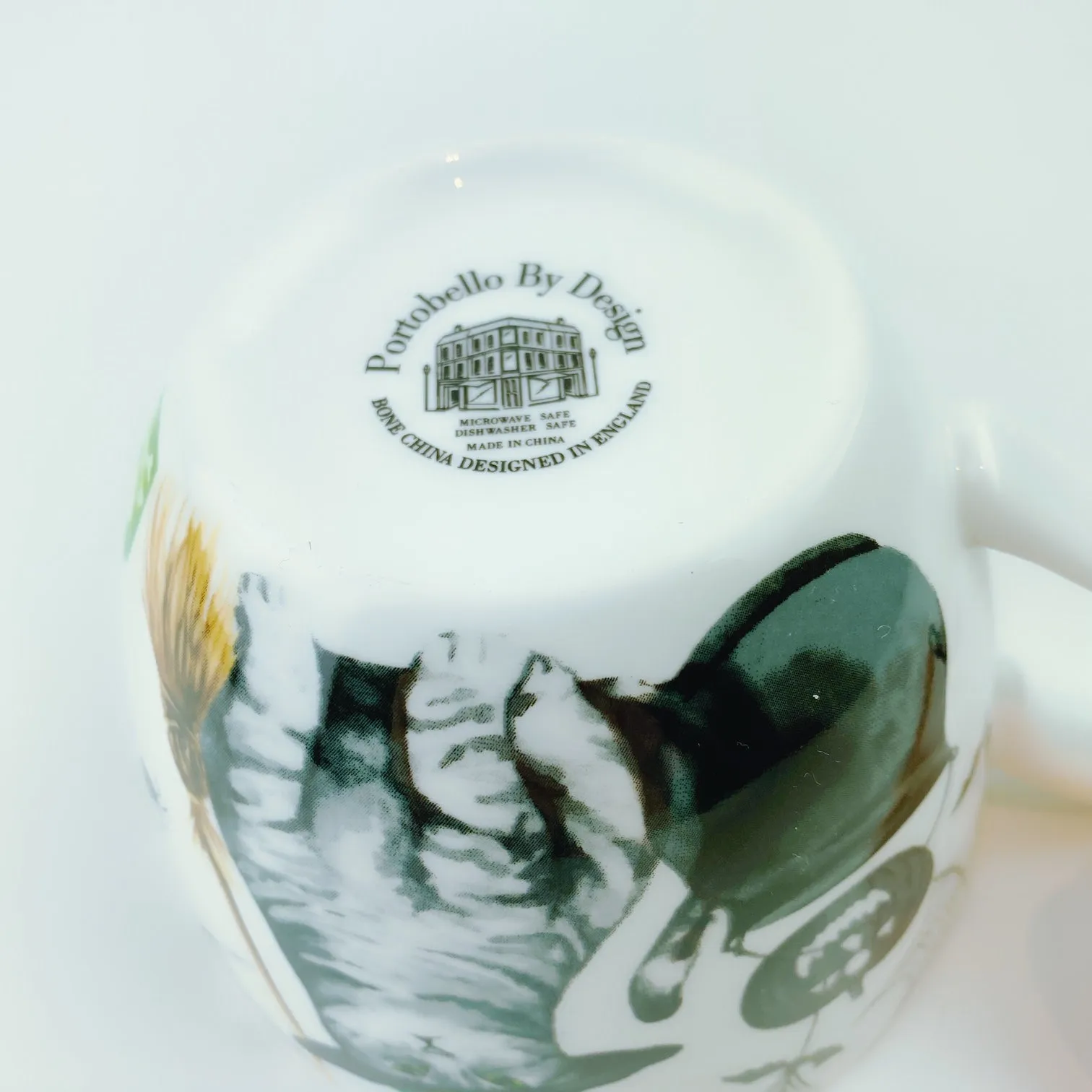 Portobello By Design 'Creepy Cat' Witch Cat Bone China XL Coffee Mug Tea Cup 20 oz