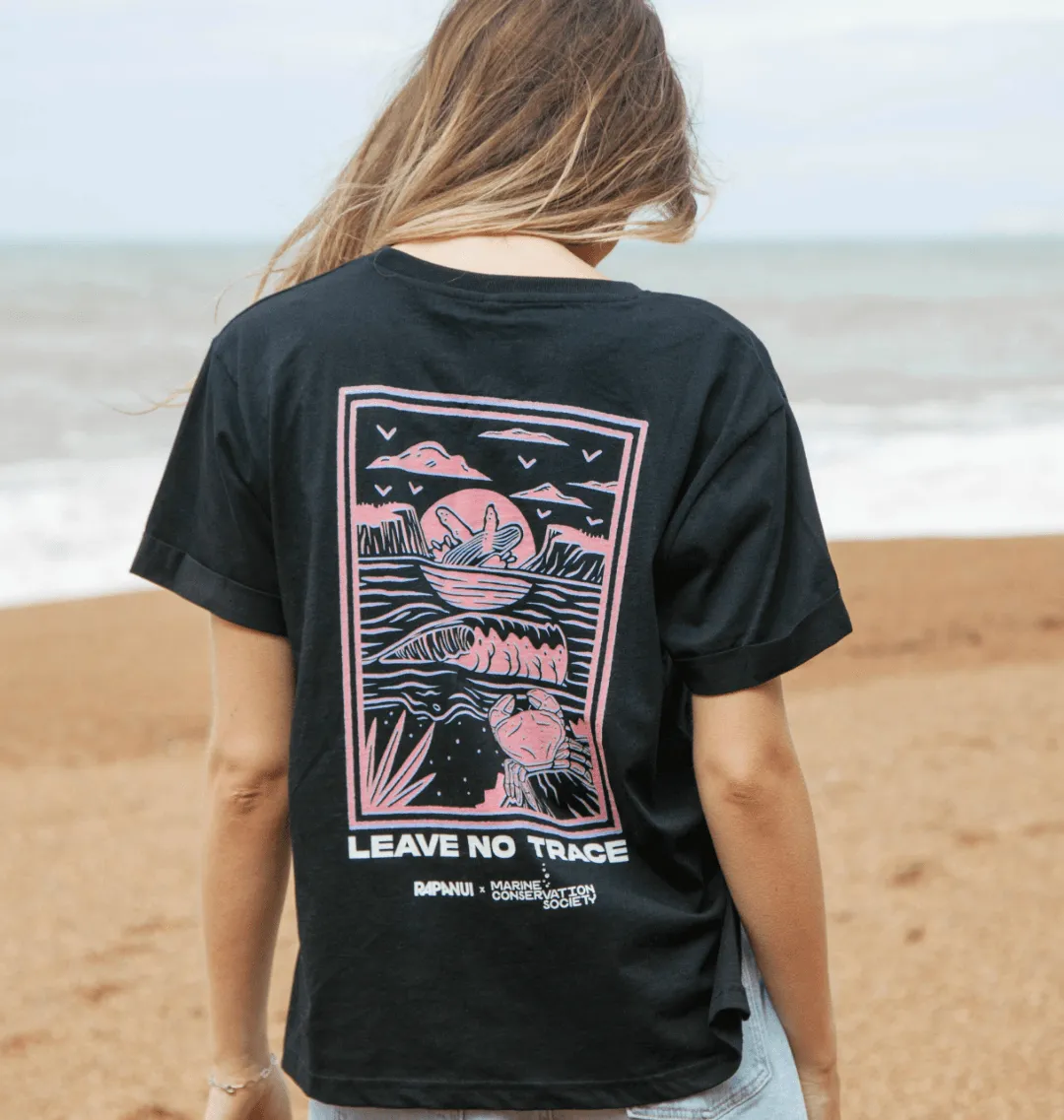 Rapanui x MCS Women's Leave No Trace T-Shirt