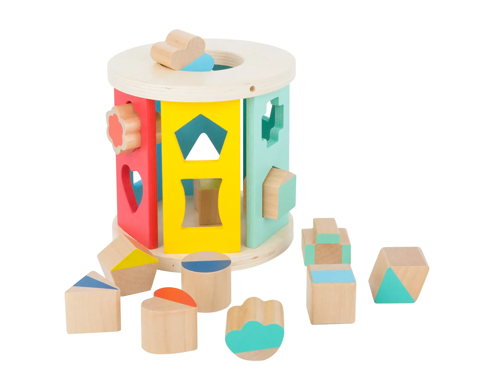 Rolling Shape Sorting Cube