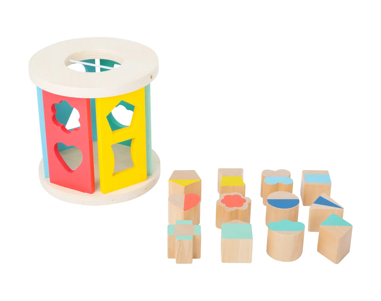 Rolling Shape Sorting Cube