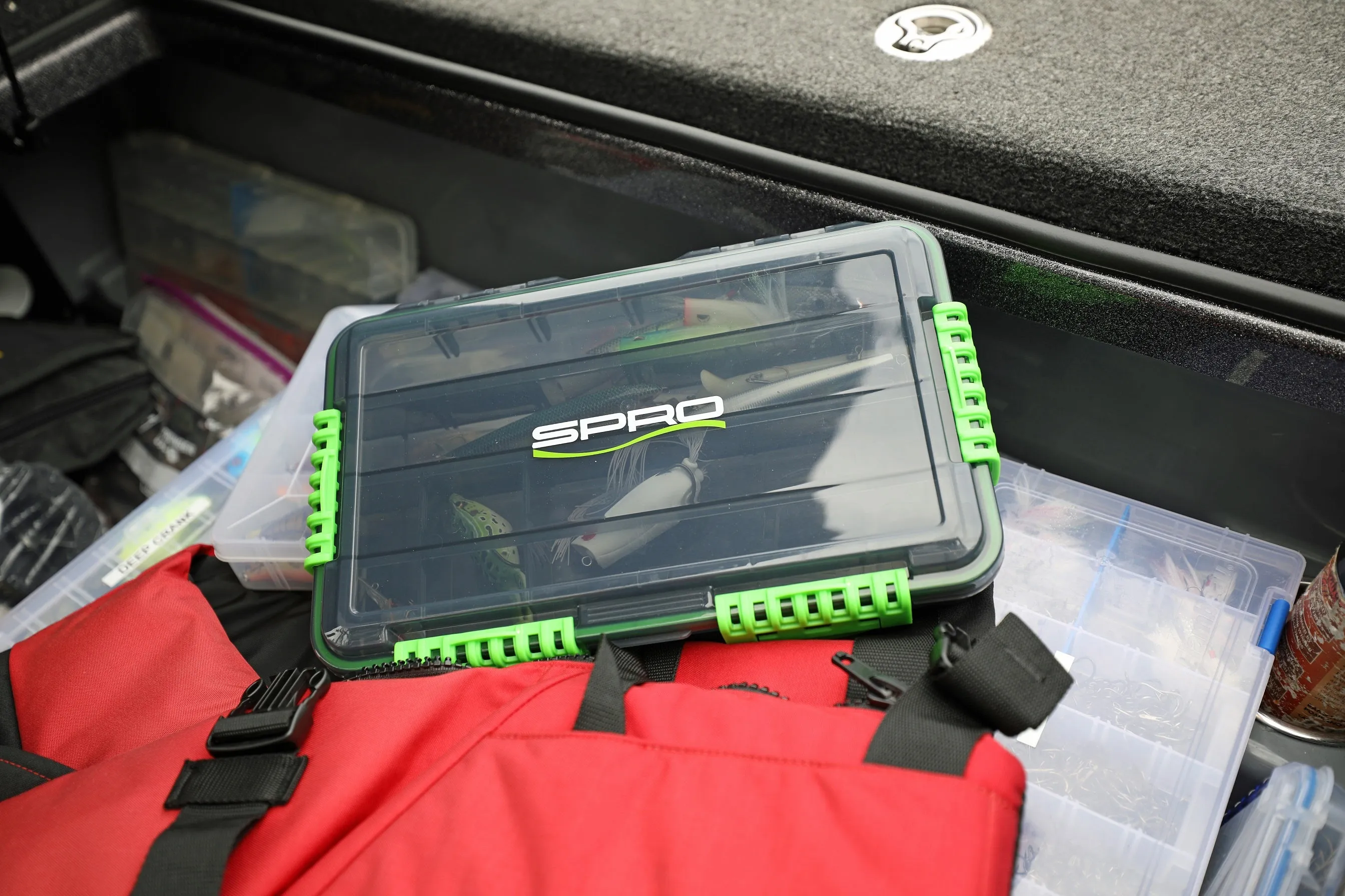 SPRO BOX 3700 WATERPROOF BLACK/GREEN