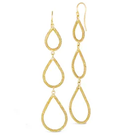 Teardrop Trio Stardust Earrings