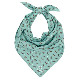 The Chocolate Lab | Performance Bandana | The Chocolate Lab - Sea Green