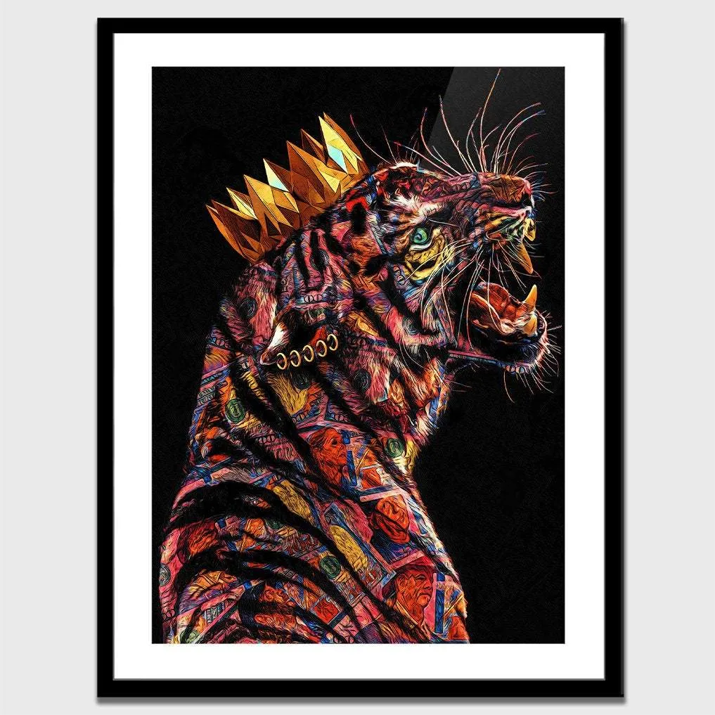 Tiger King Semi-gloss Print