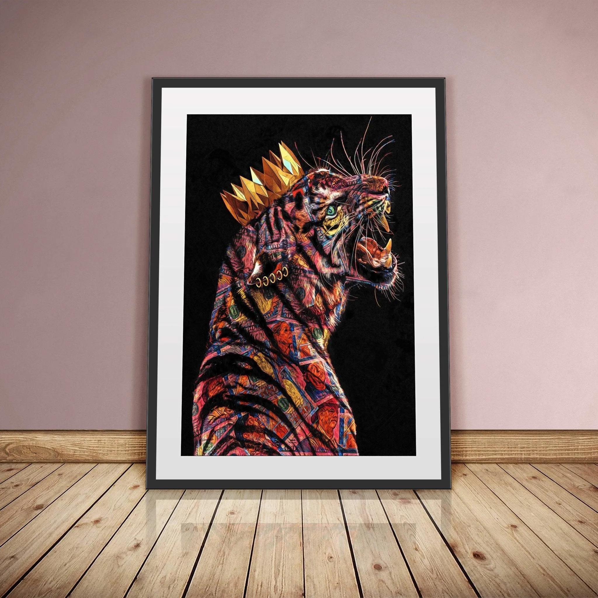 Tiger King Semi-gloss Print