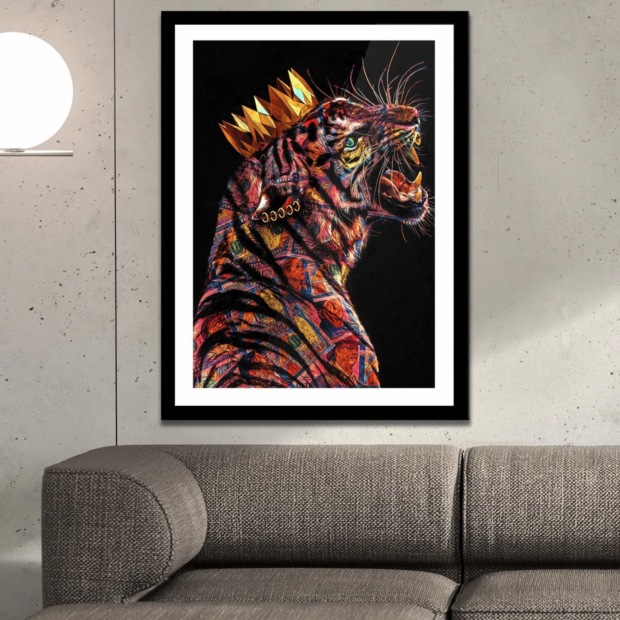 Tiger King Semi-gloss Print