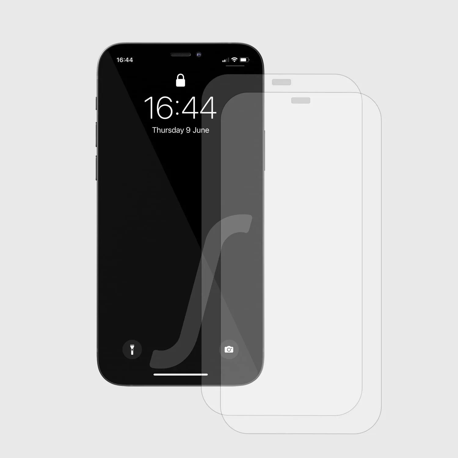 Two Premium Tempered Glass Screen Protectors