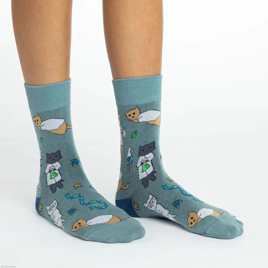 Unisex Science Cats Socks