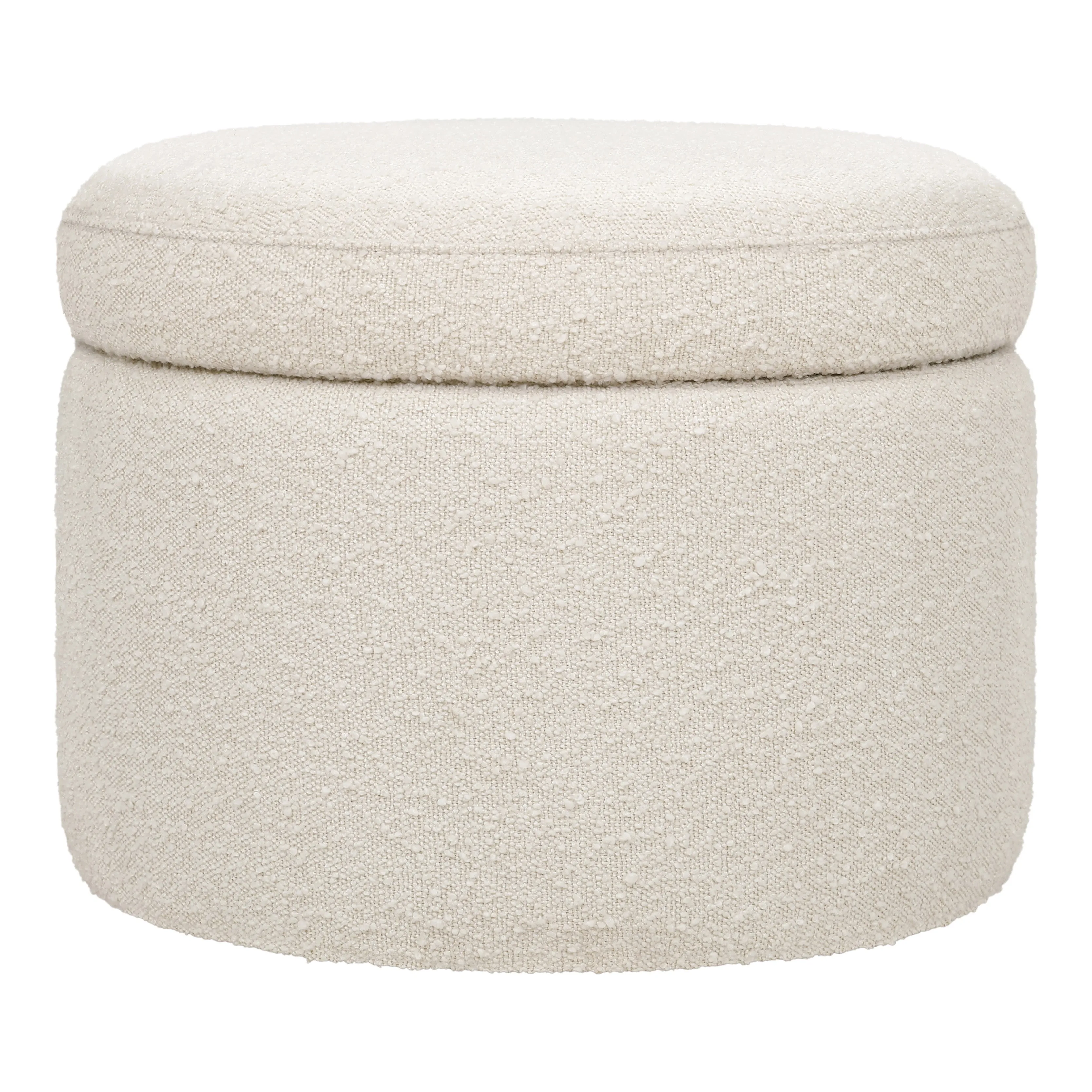 Wally Storage Ottoman in Boucle