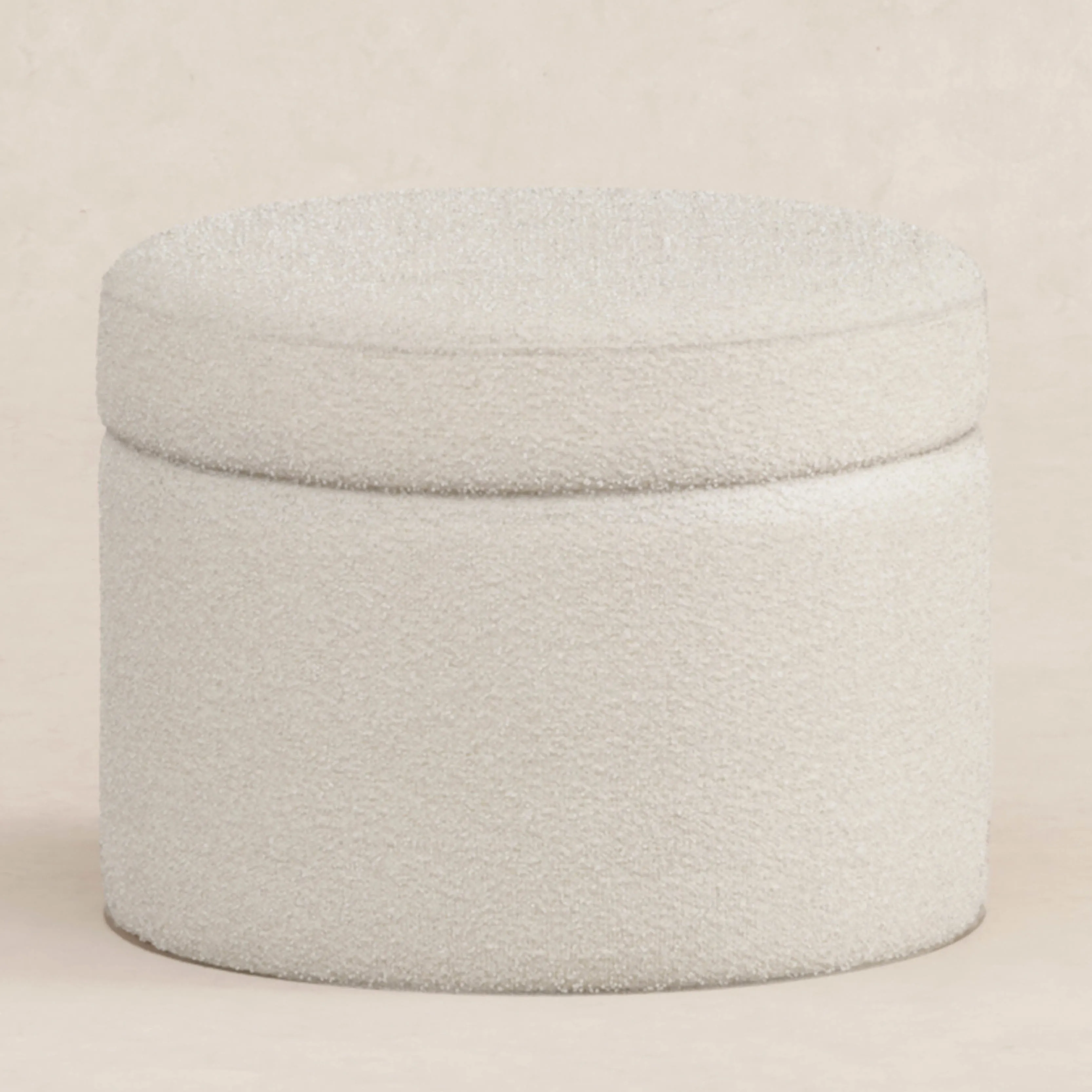 Wally Storage Ottoman in Boucle