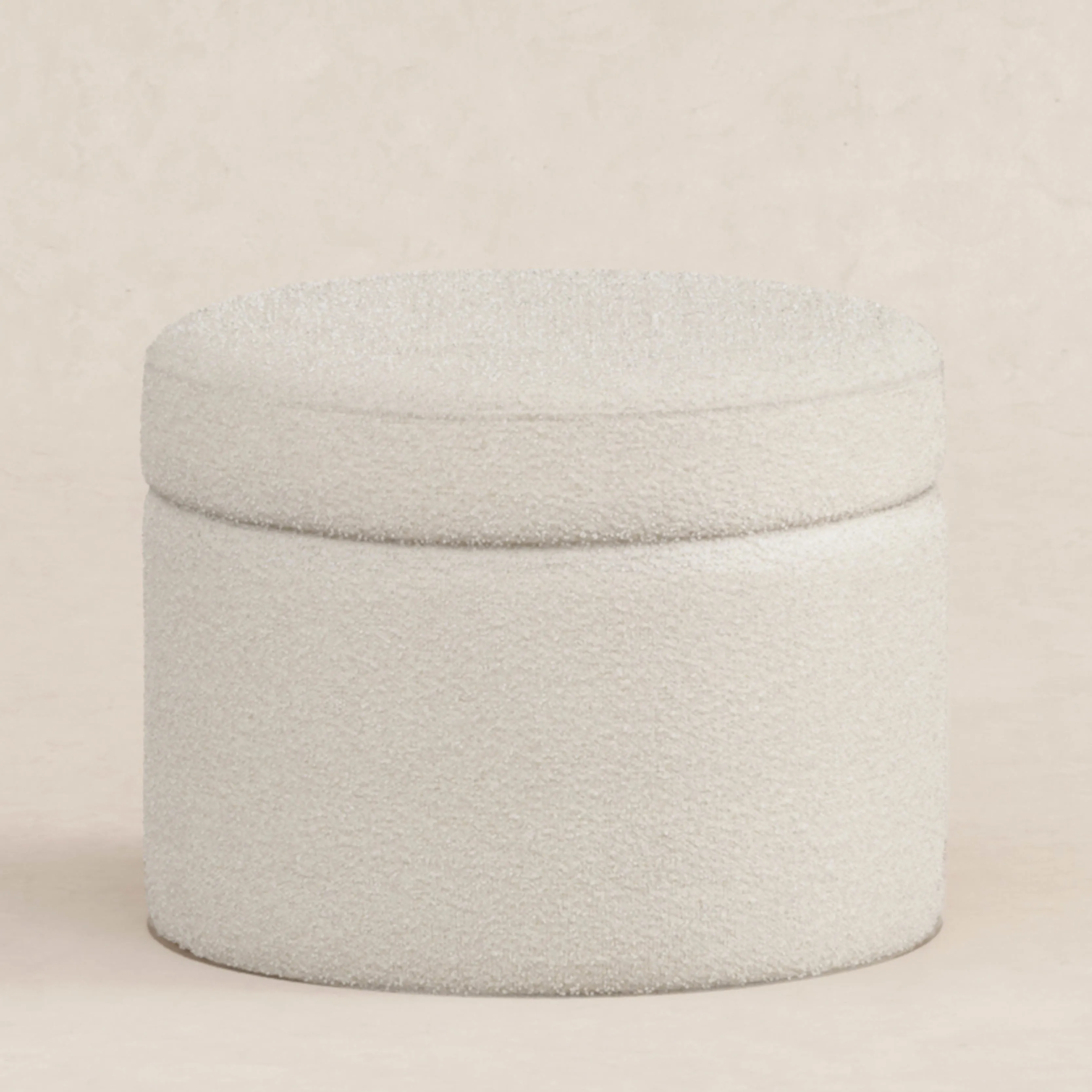 Wally Storage Ottoman in Boucle