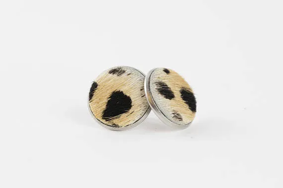 Wild Cat Stud Earrings