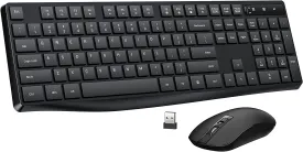 Wireless Keyboard and Mouse Combo 3 DPI Adjustable