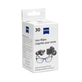 Zeiss Lens Wipes - 30 Pack